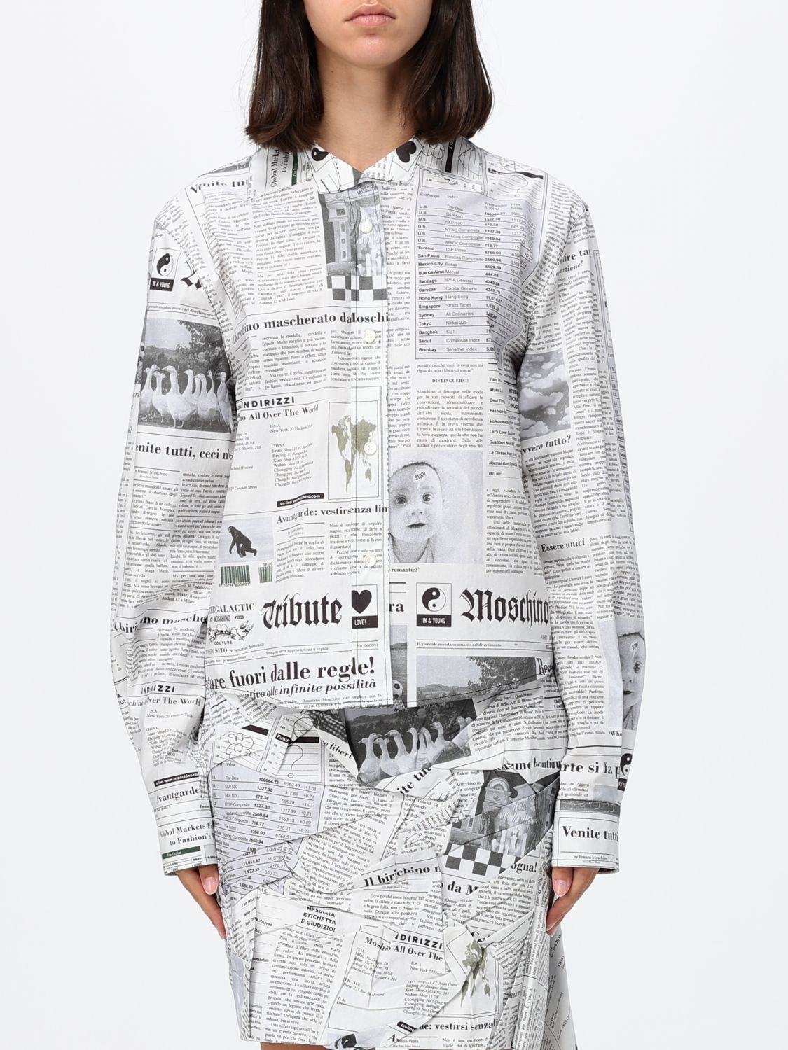 MOSCHINO COUTURE Camicia Donna colore Grigio