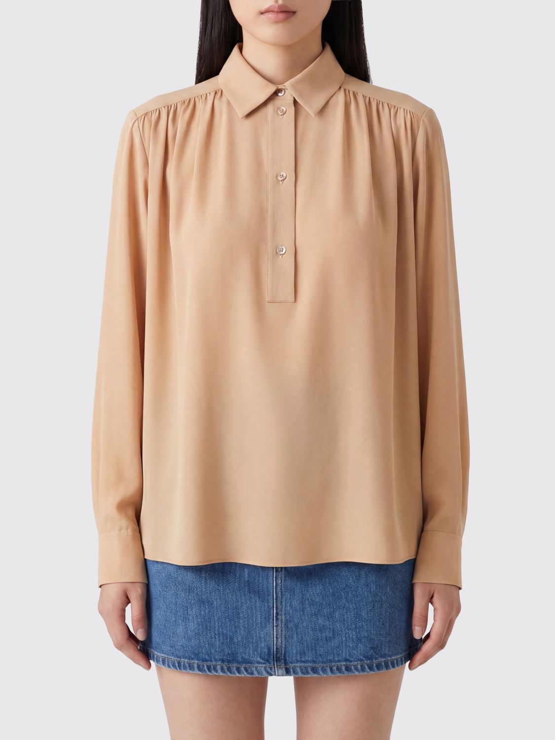 SAINT LAURENT Camicia in seta