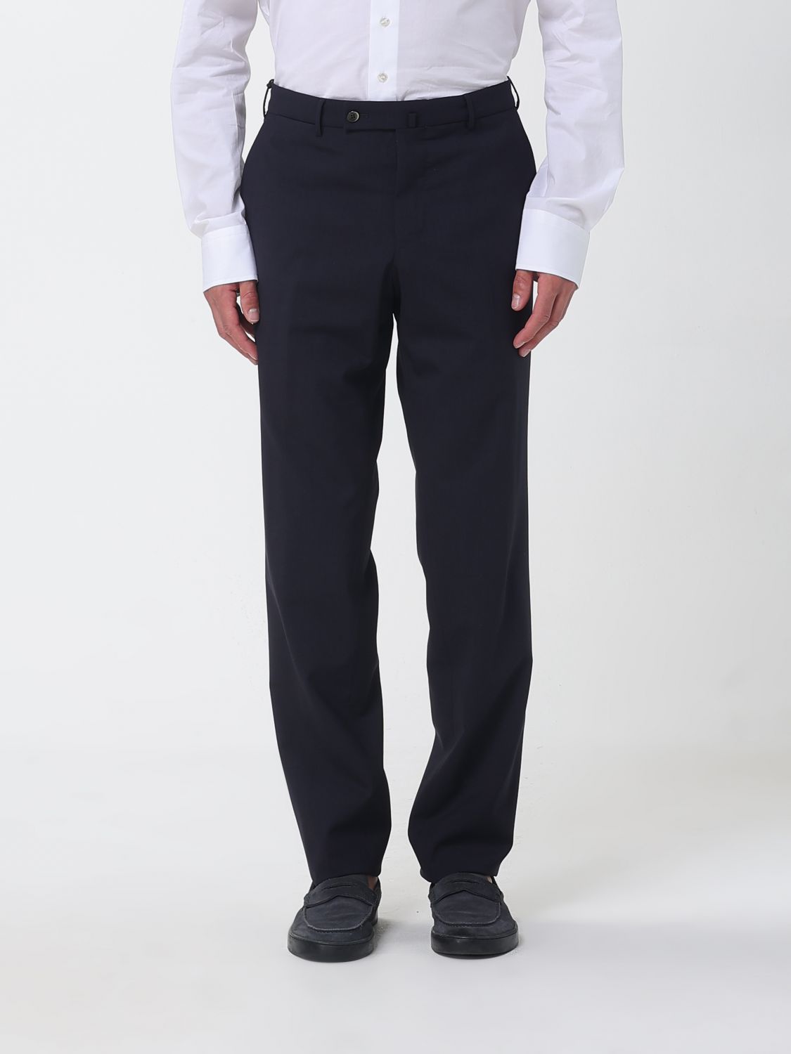 PT TORINO Chino Hose aus Stretch-Schurwolle