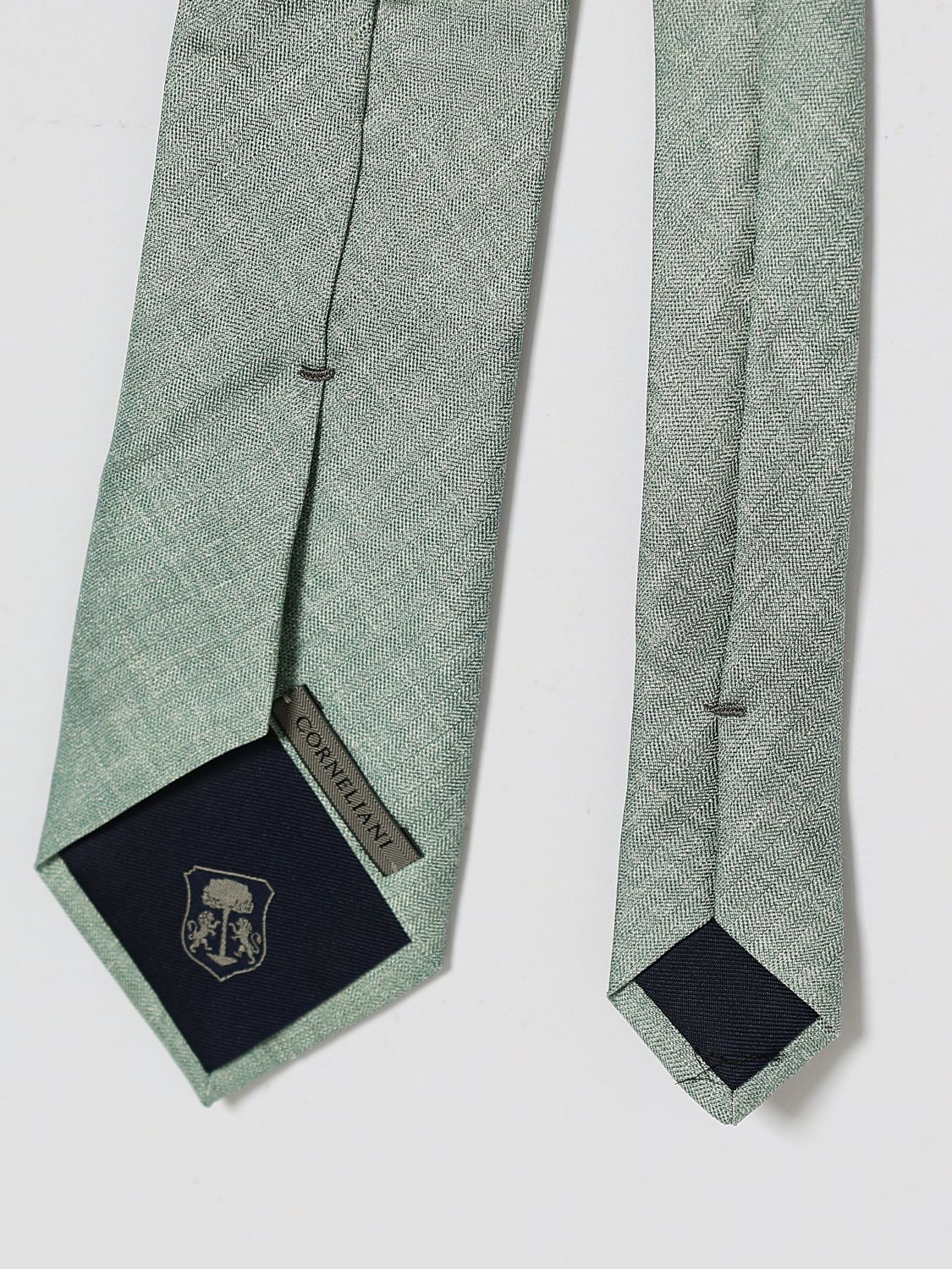 Corneliani Tie Men In Green