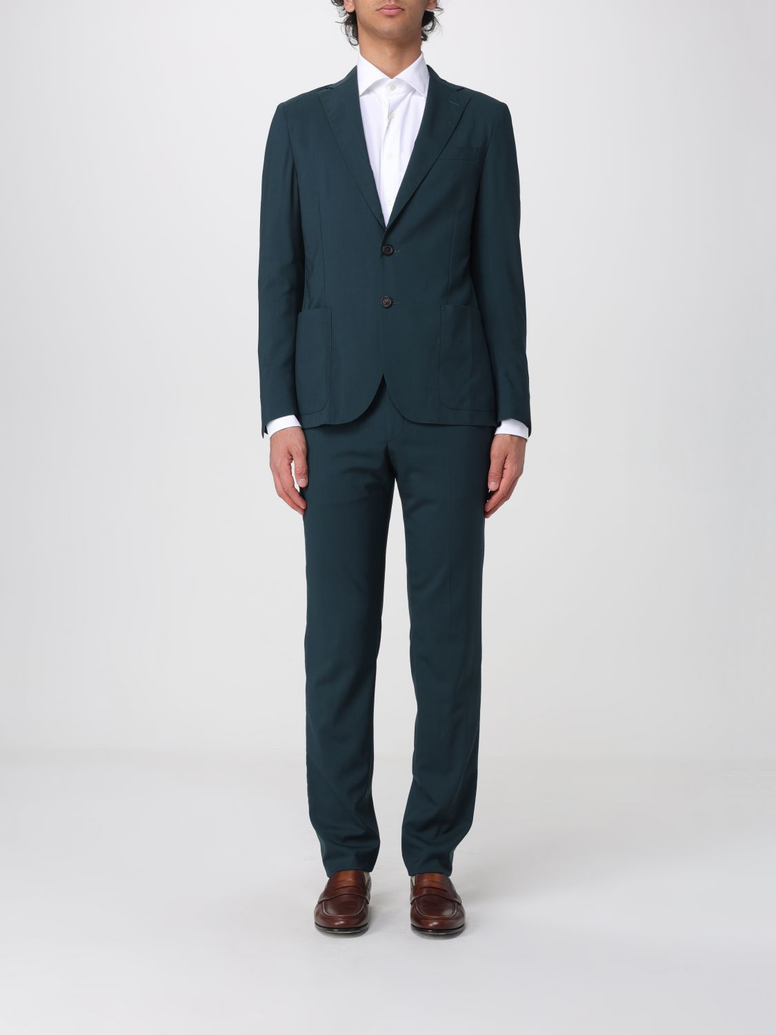 CORNELIANI Wool Blend Single-Breasted Suit