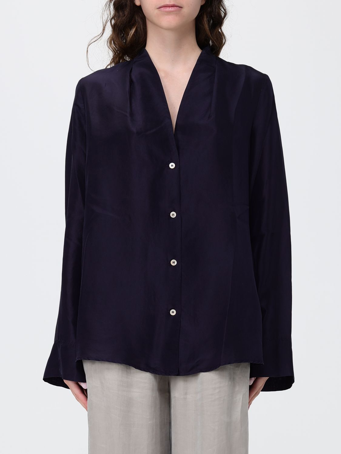 FORTE FORTE Camicia elegante in seta