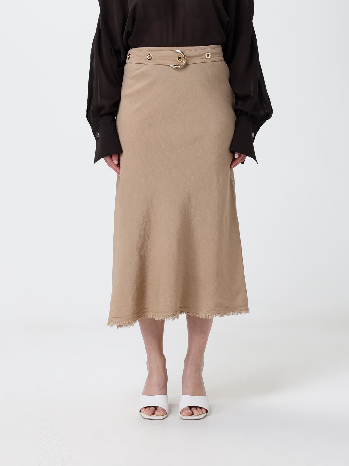 PINKO Skirt Woman color Beige