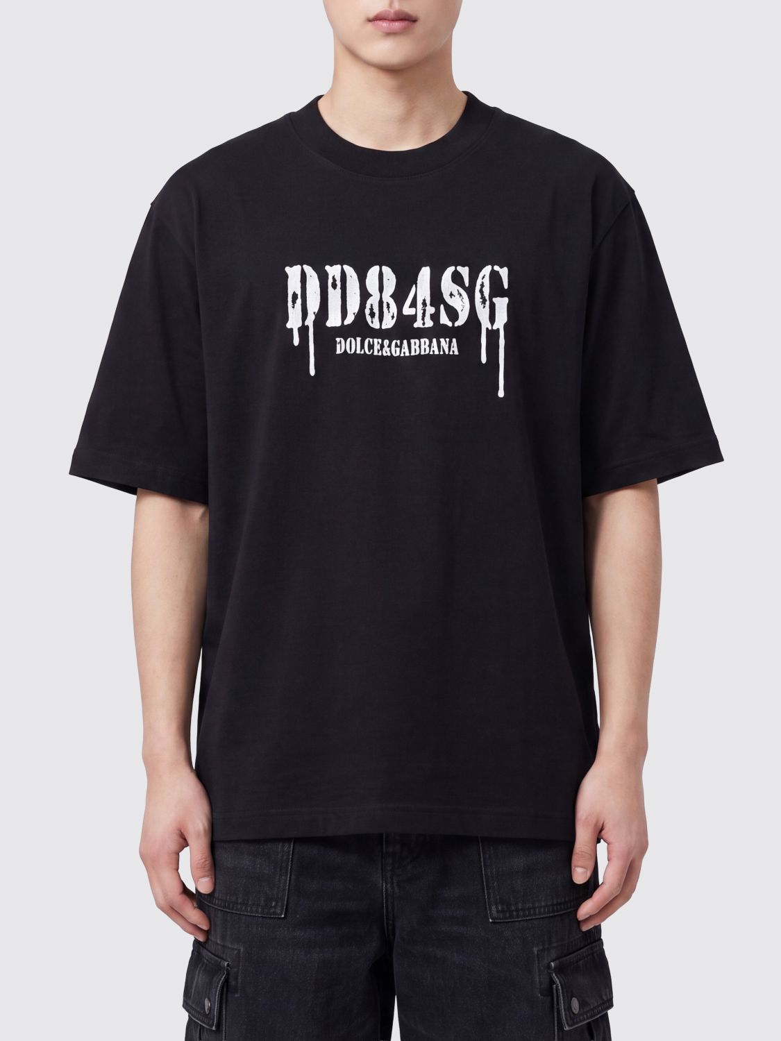 DOLCE & GABBANA T-Shirt Herren Farbe Schwarz