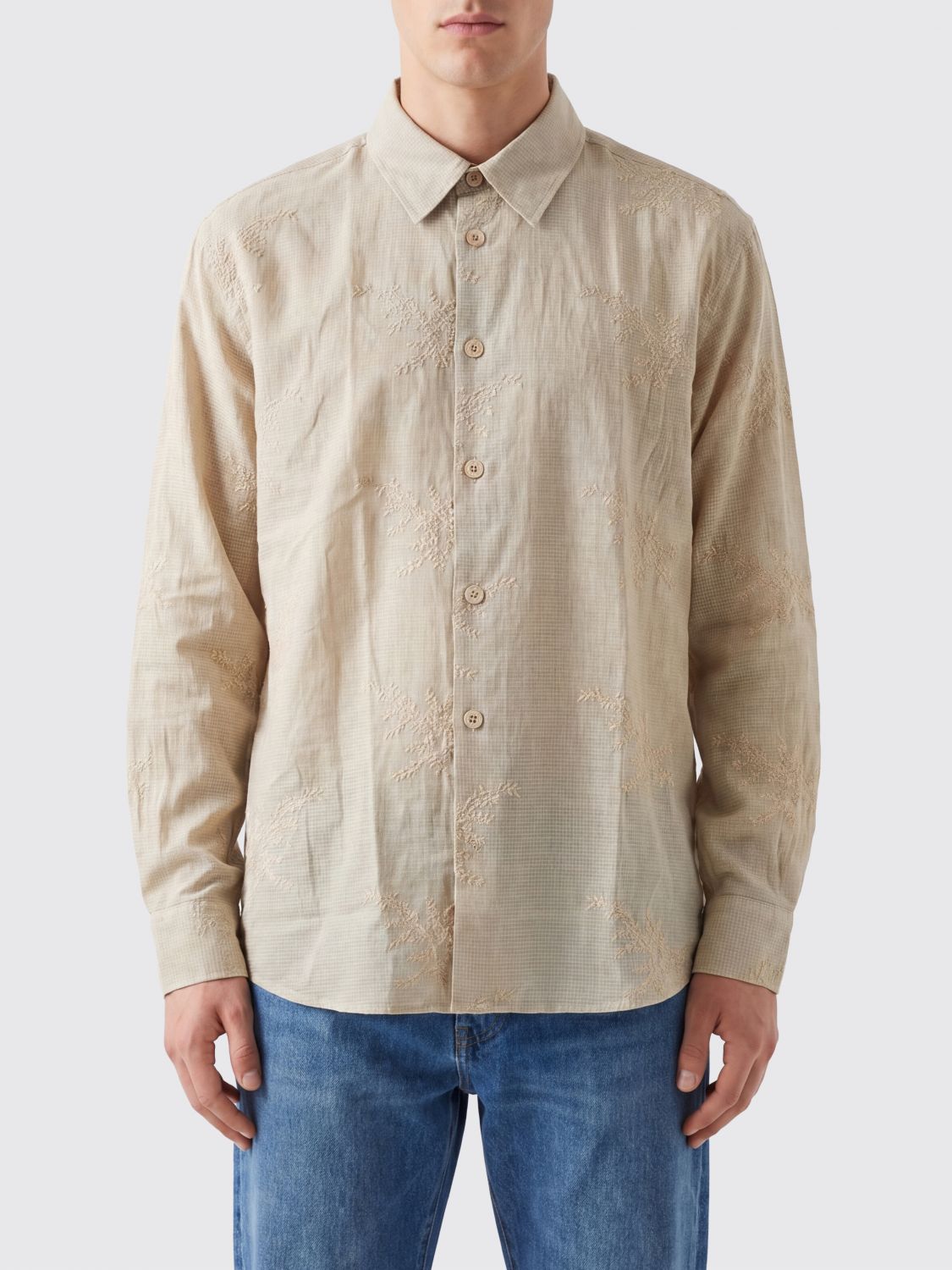 OUR LEGACY Camicia Uomo colore Champagne