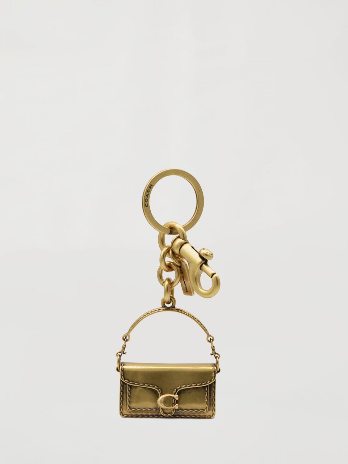 COACH Key Chain Woman color Gold