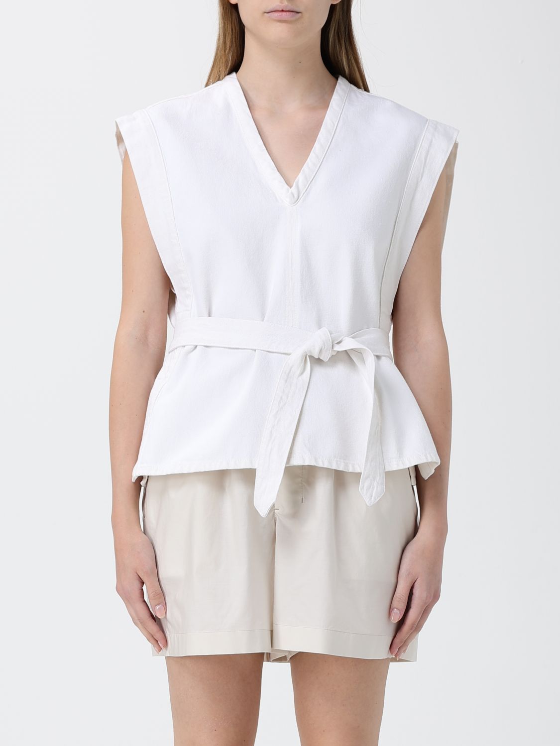 Lemaire LEMAIRE Denim Sleeveless Top　LEMAIRE デニム ノースリーブ トップ