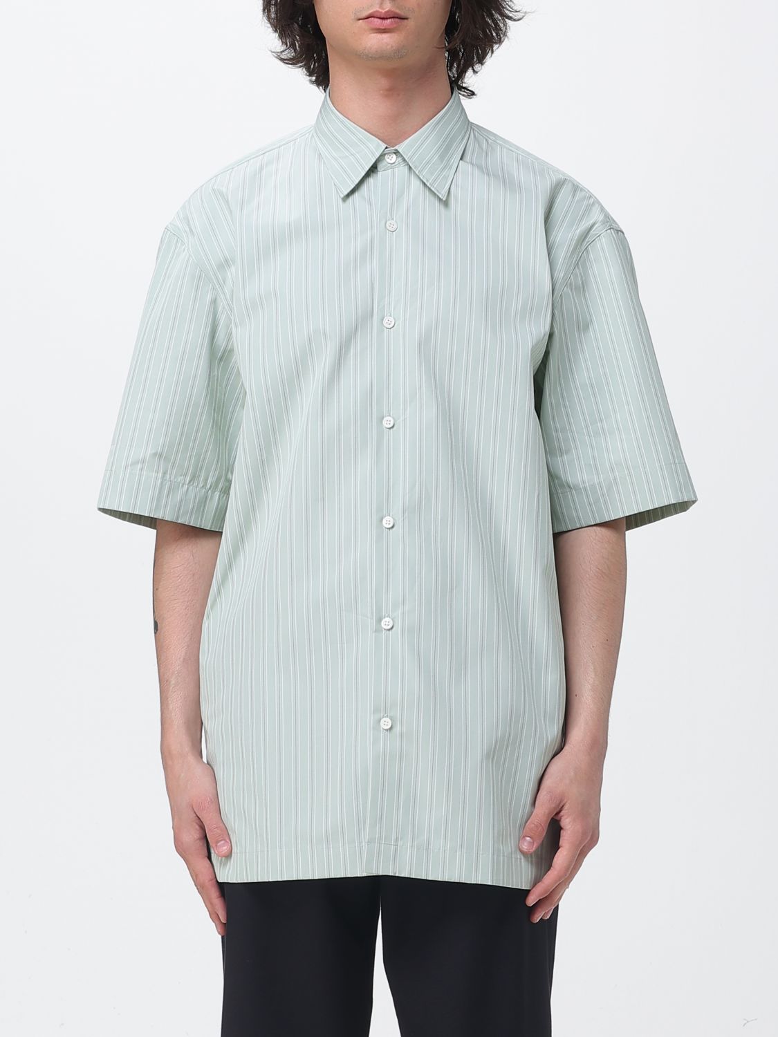Dries Van Noten DRIES VAN NOTEN Striped Cotton Shirt　DRIES VAN NOTEN ストライプ コットン シャツ