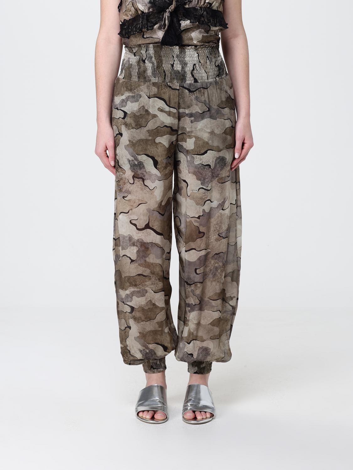 PINKO Pants Woman color Military