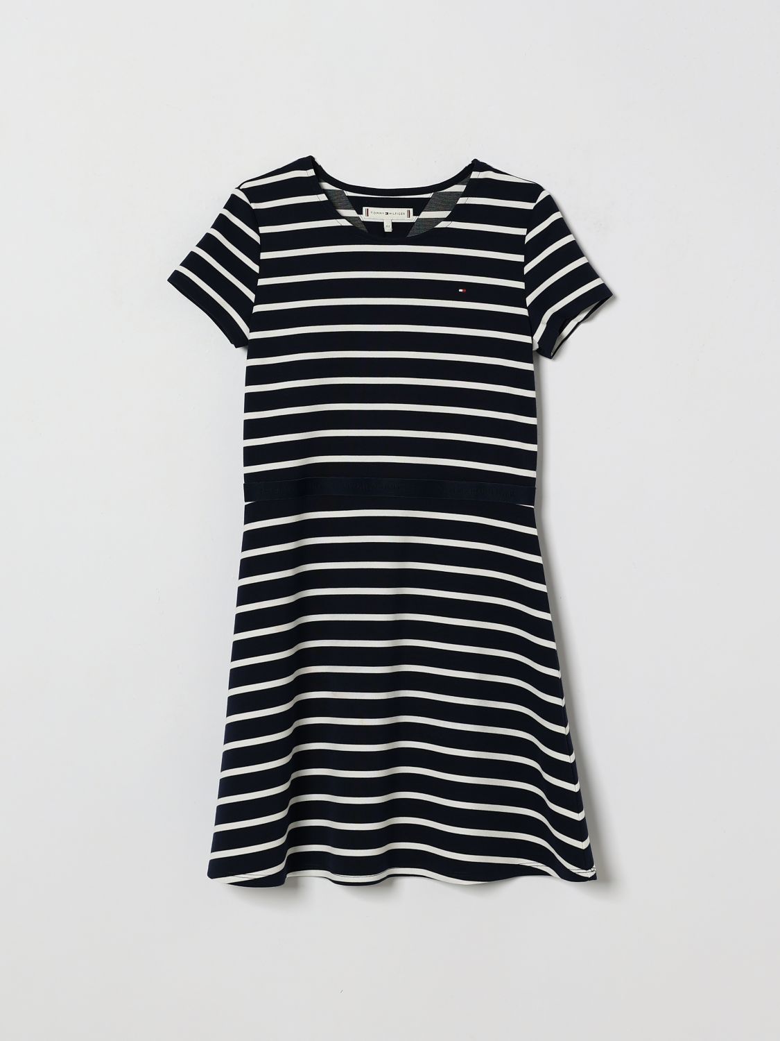 TOMMY HILFIGER Gestreiftes Baumwoll-Minikleid