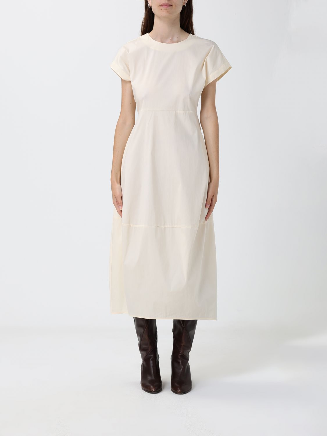MEIMEIJ Dress Woman color Beige
