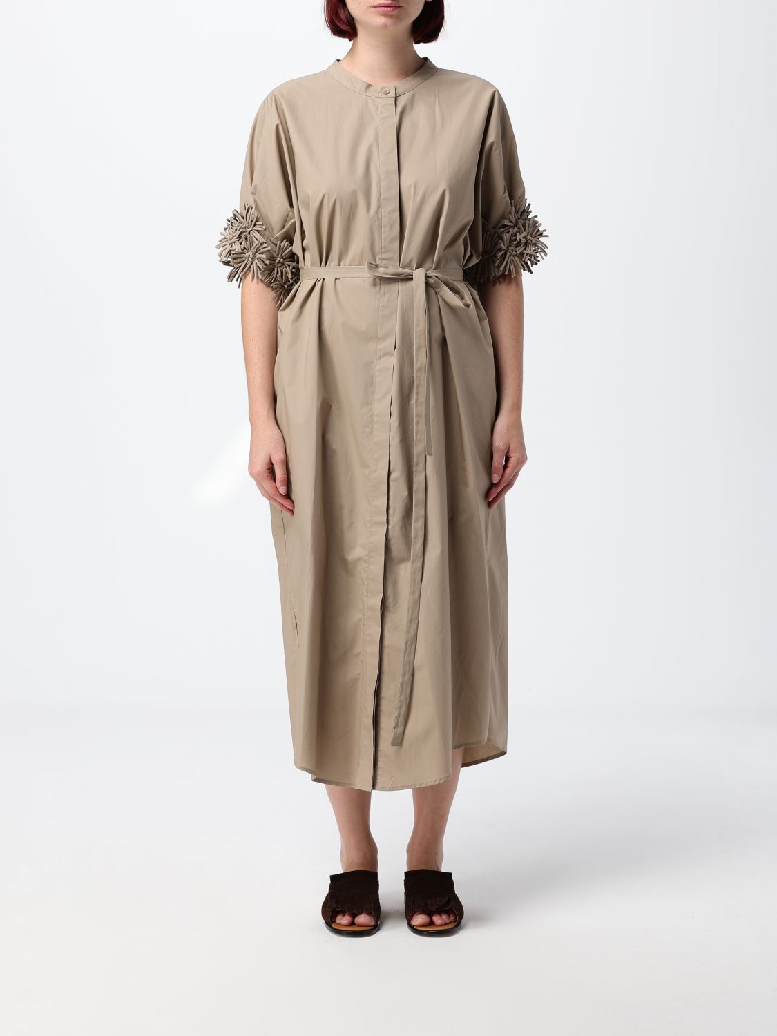 MEIMEIJ Dress Woman color Beige