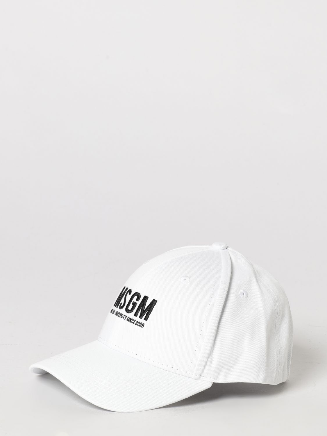 MSGM Kids Cappello in cotone con logo