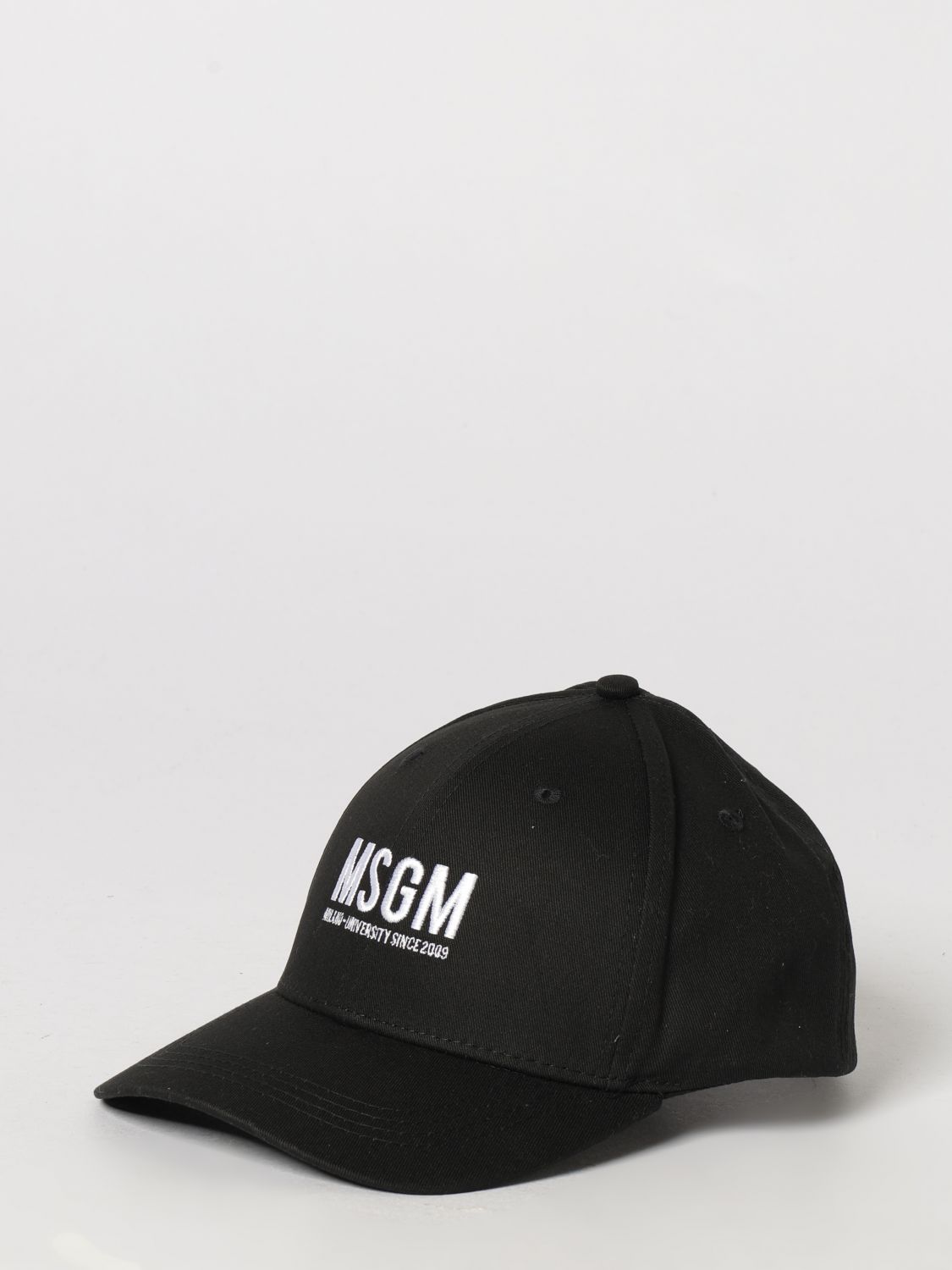 MSGM Kids Cappello in cotone con logo