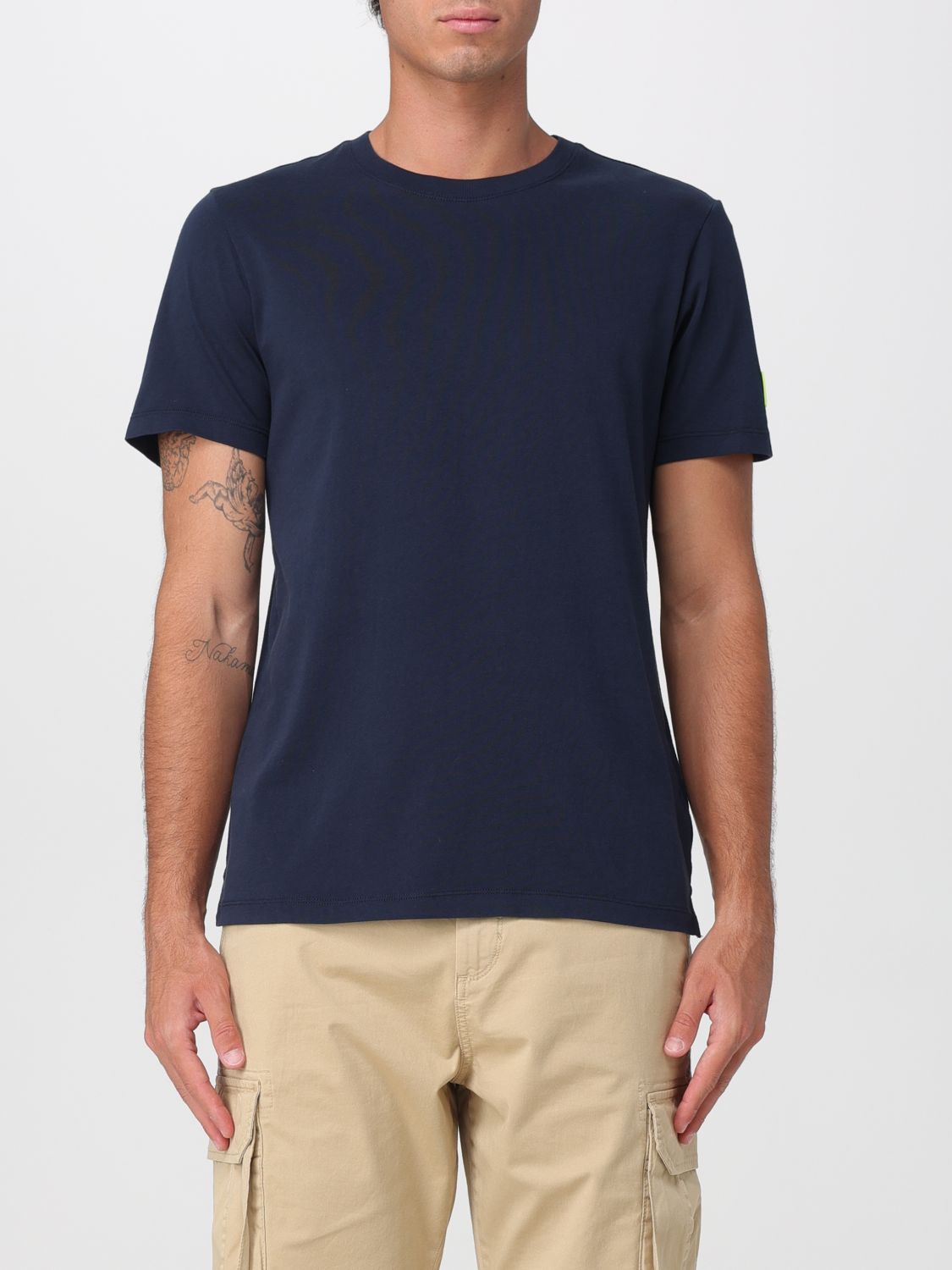 SUN68 T-Shirt Men color Blue