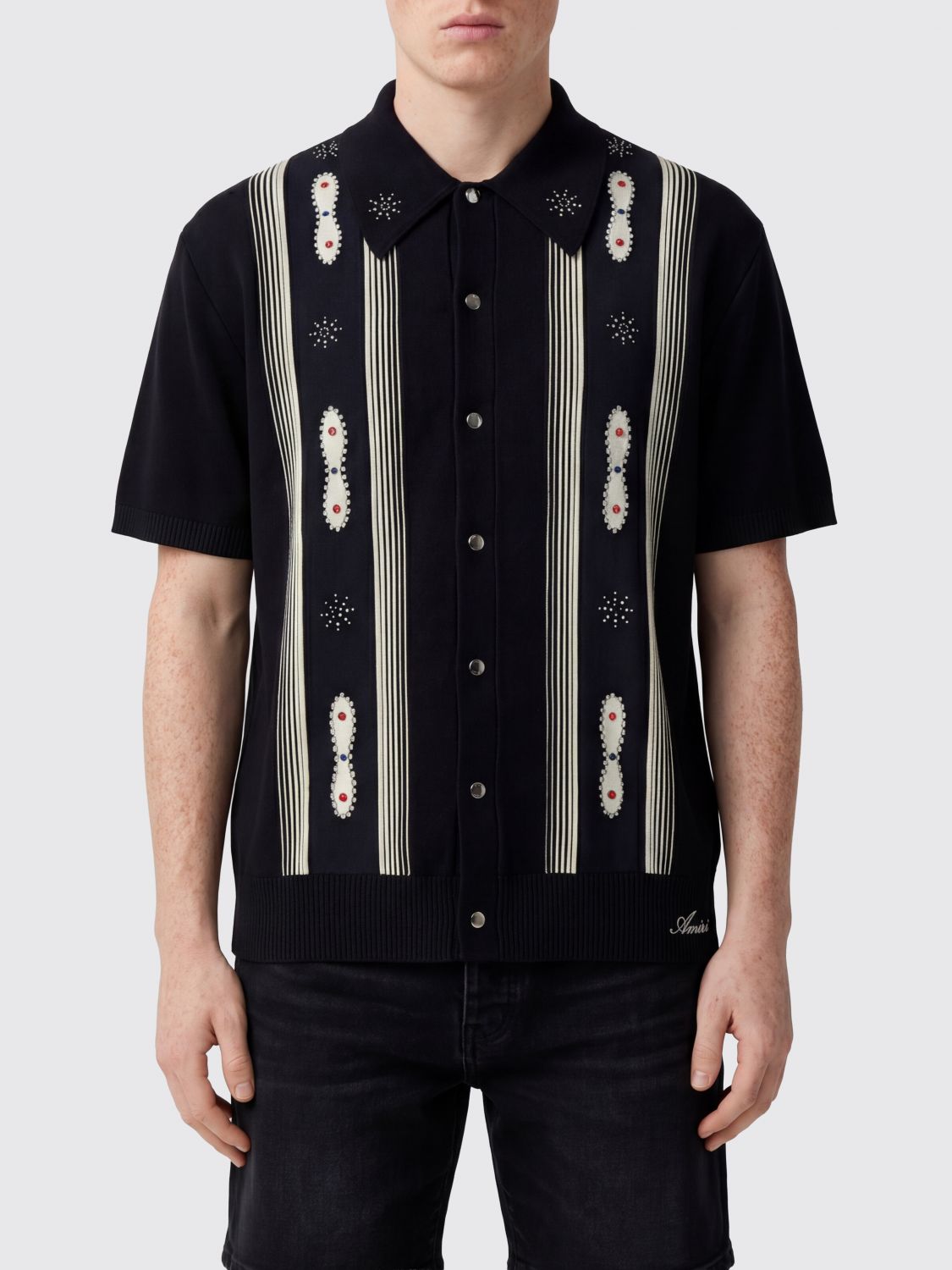 AMIRI Shirt Men color Black 1