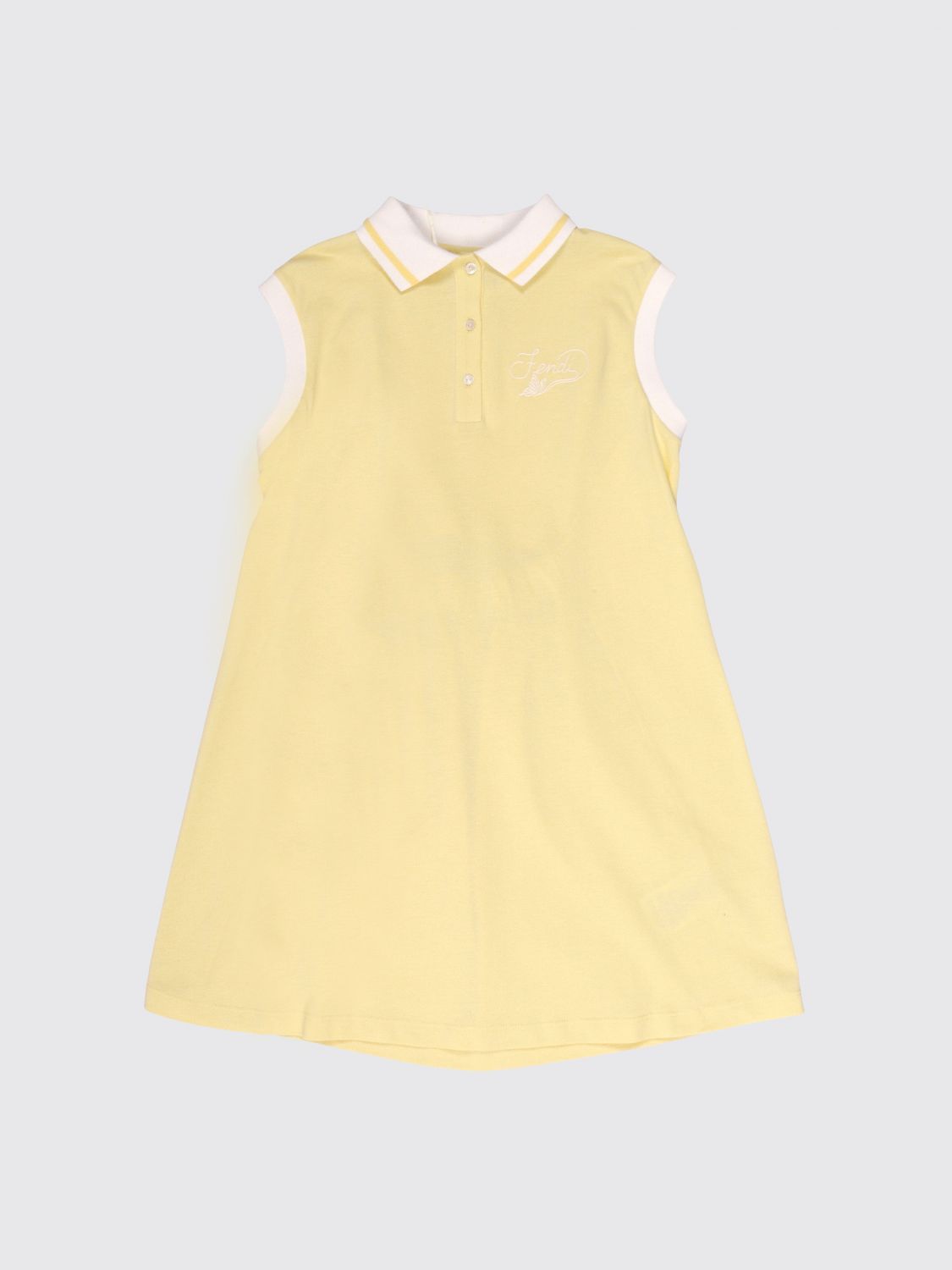 FENDI Abito a polo in cotone