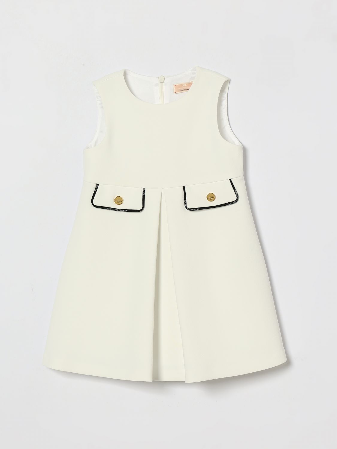 ELISABETTA FRANCHI LA MIA BAMBINA Crêpe-Minikleid