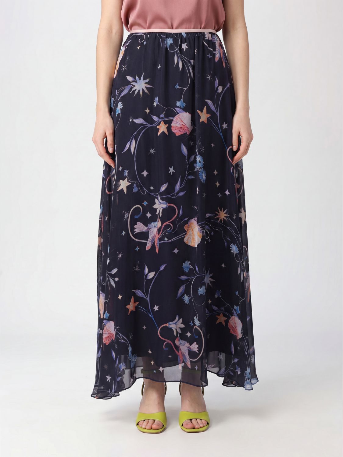 FORTE FORTE Skirt Woman color Blue