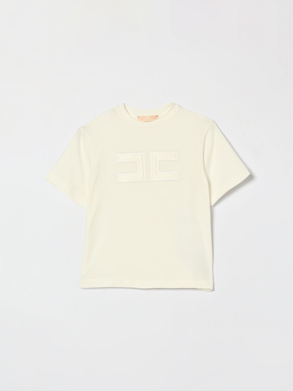 ELISABETTA FRANCHI LA MIA BAMBINA T-shirt in cotone con logo
