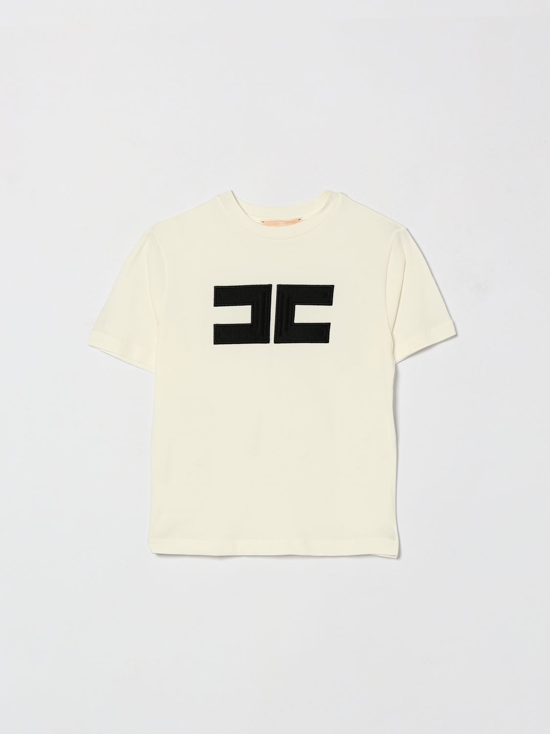 ELISABETTA FRANCHI LA MIA BAMBINA T-shirt in cotone con logo