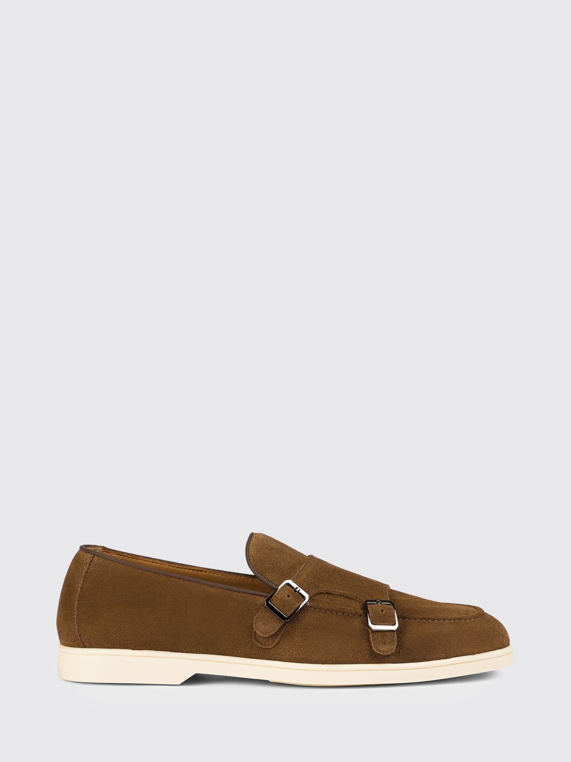 Doucal's Suede Monk Strap