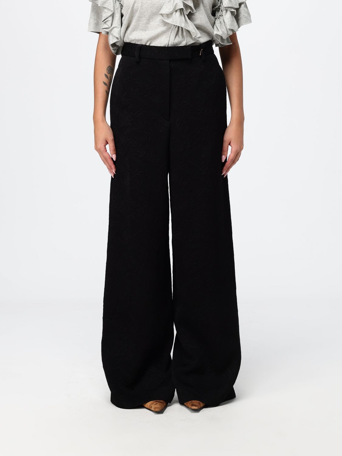 DRIES VAN NOTEN Pants Woman color Black