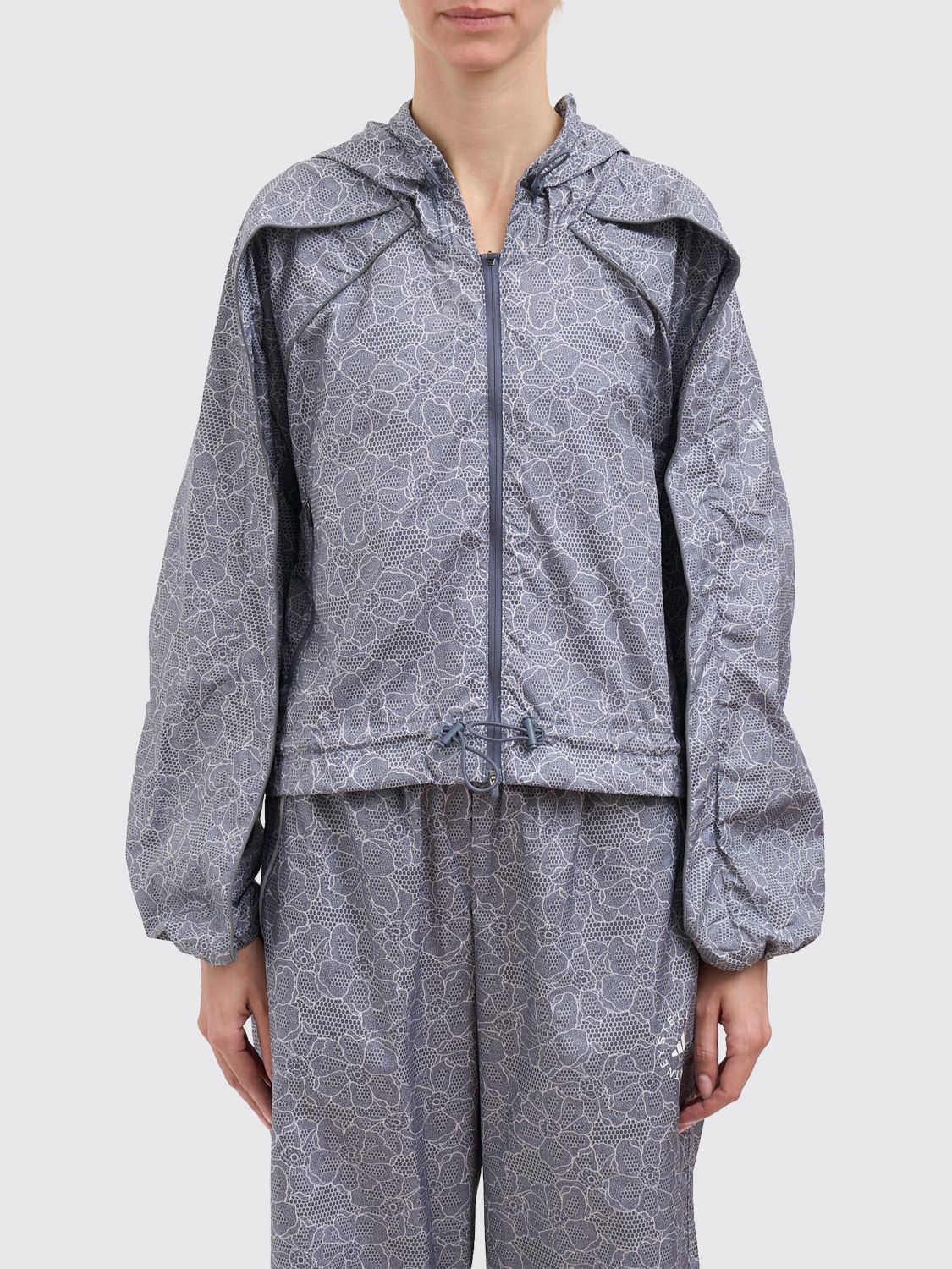 ADIDAS BY STELLA MCCARTNEY Printed Technical Fabric Women's Sweatshirt　ADIDAS BY STELLA MCCARTNEY プリント テクニカル ファブリック レディース スウェットシャツ ADIDAS