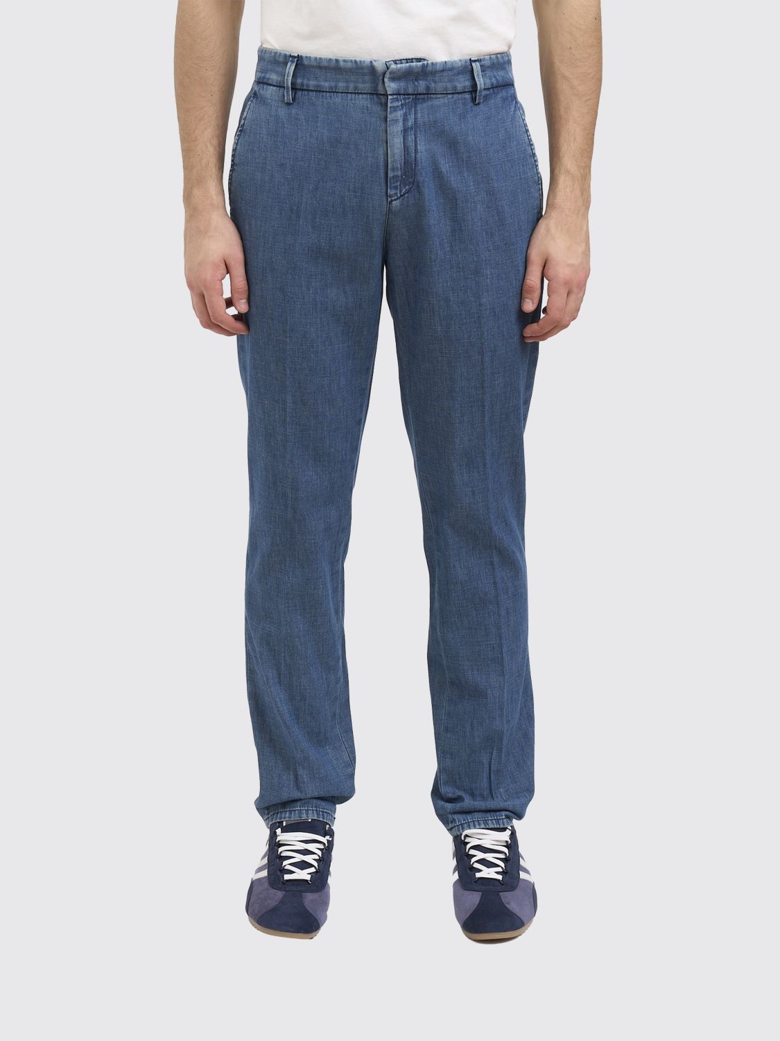 DONDUP Slim Fit Jeans aus Baumwoll-Denim