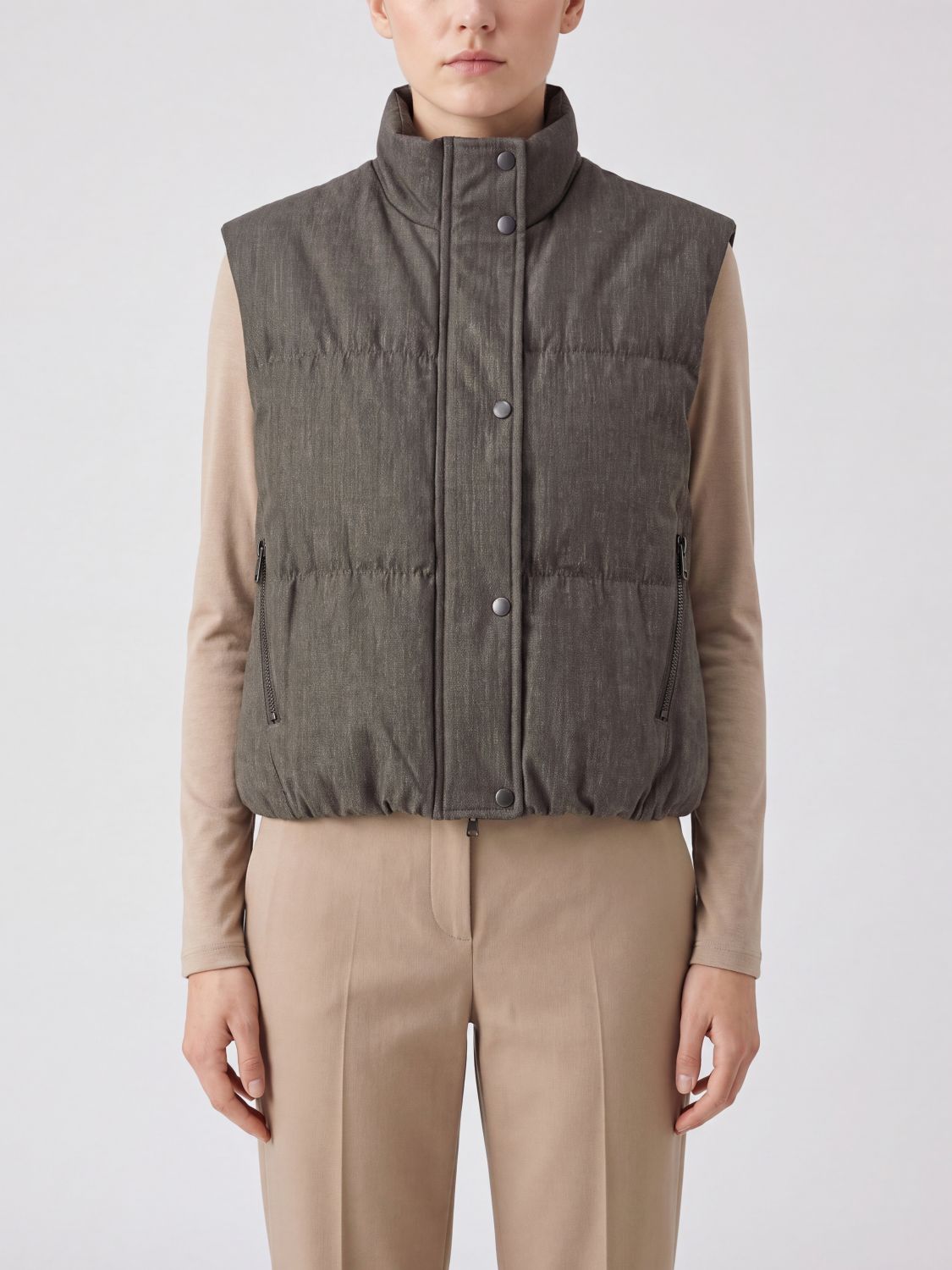 BRUNELLO CUCINELLI Jacket Woman color Green