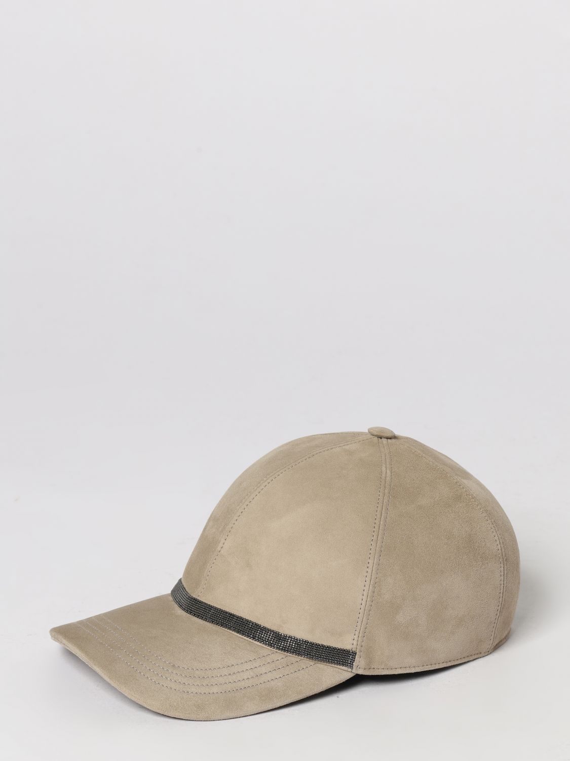 BRUNELLO CUCINELLI BRUNELLO CUCINELLI Suede Baseball Cap　BRUNELLO CUCINELLI スエード ベースボール キャップ