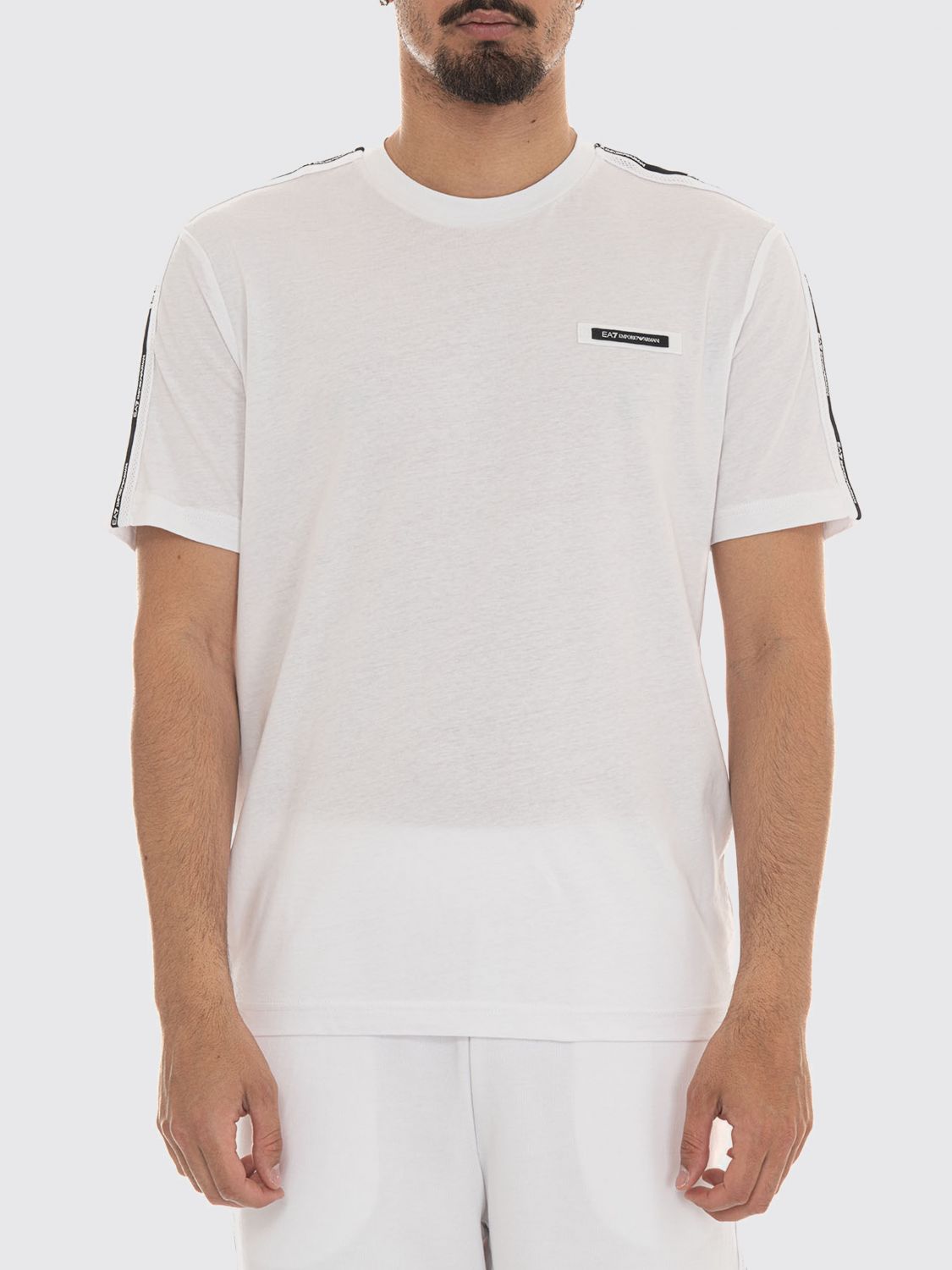 EA7 T-shirt in cotone con logo