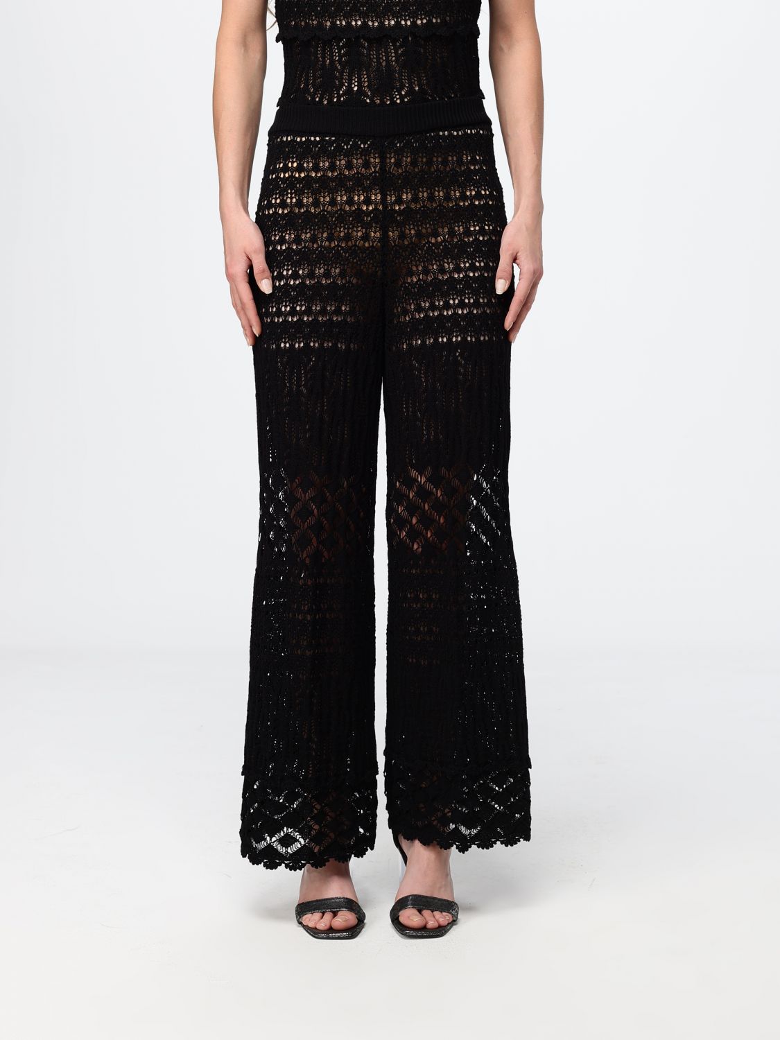 SEMICOUTURE Pantaloni Donna colore Nero