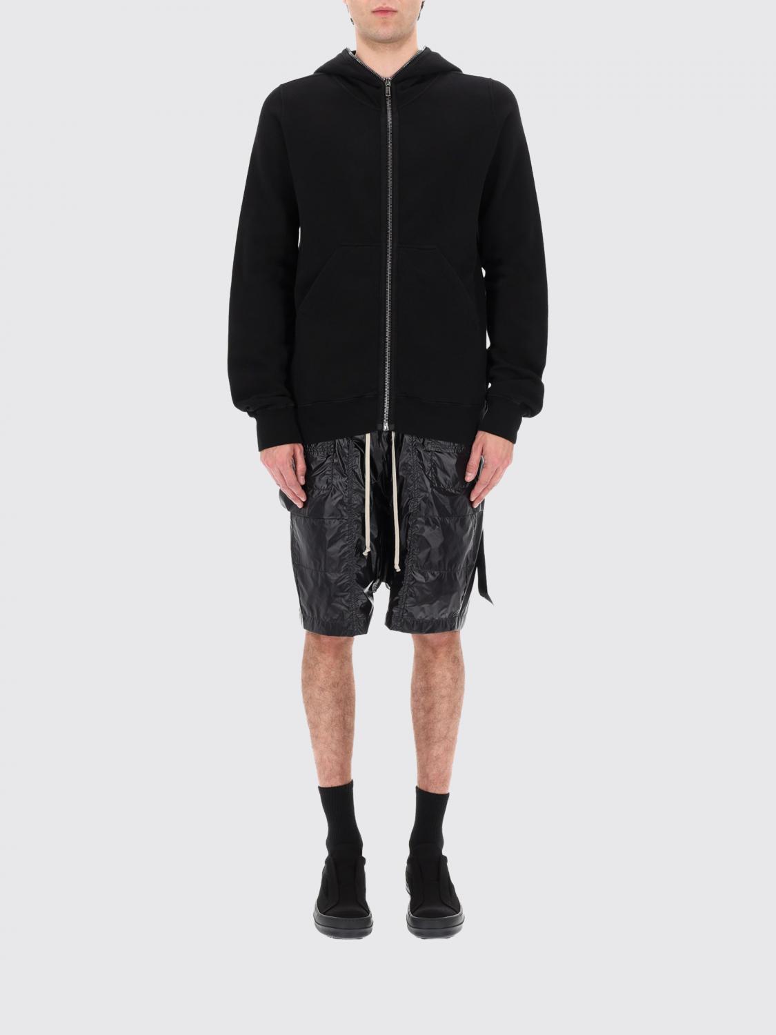 Rick Owens DRKSHDW Felpa con zip in cotone