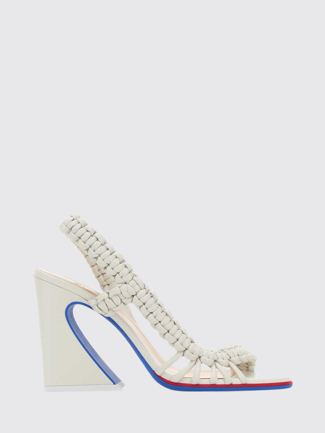 FENDI Sandalo Arco in pelle intrecciata