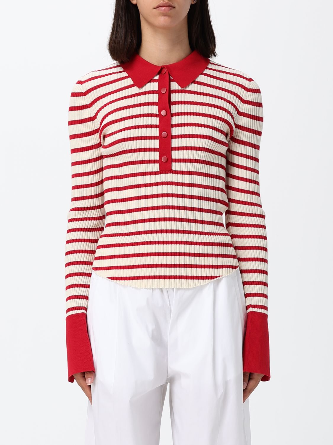 SEMICOUTURE Polo Donna colore Rosso