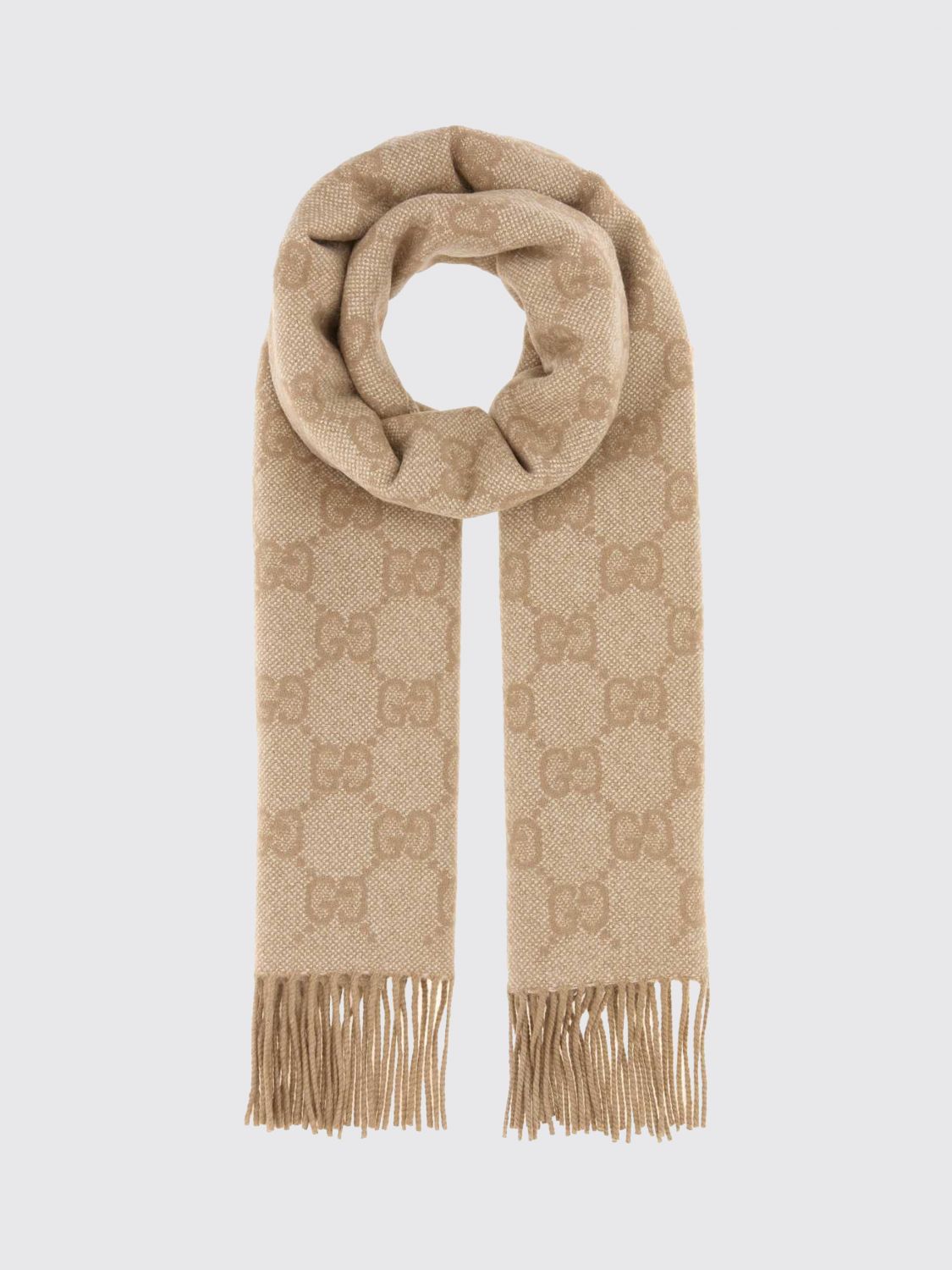 GUCCI Sciarpa di cashmere GG