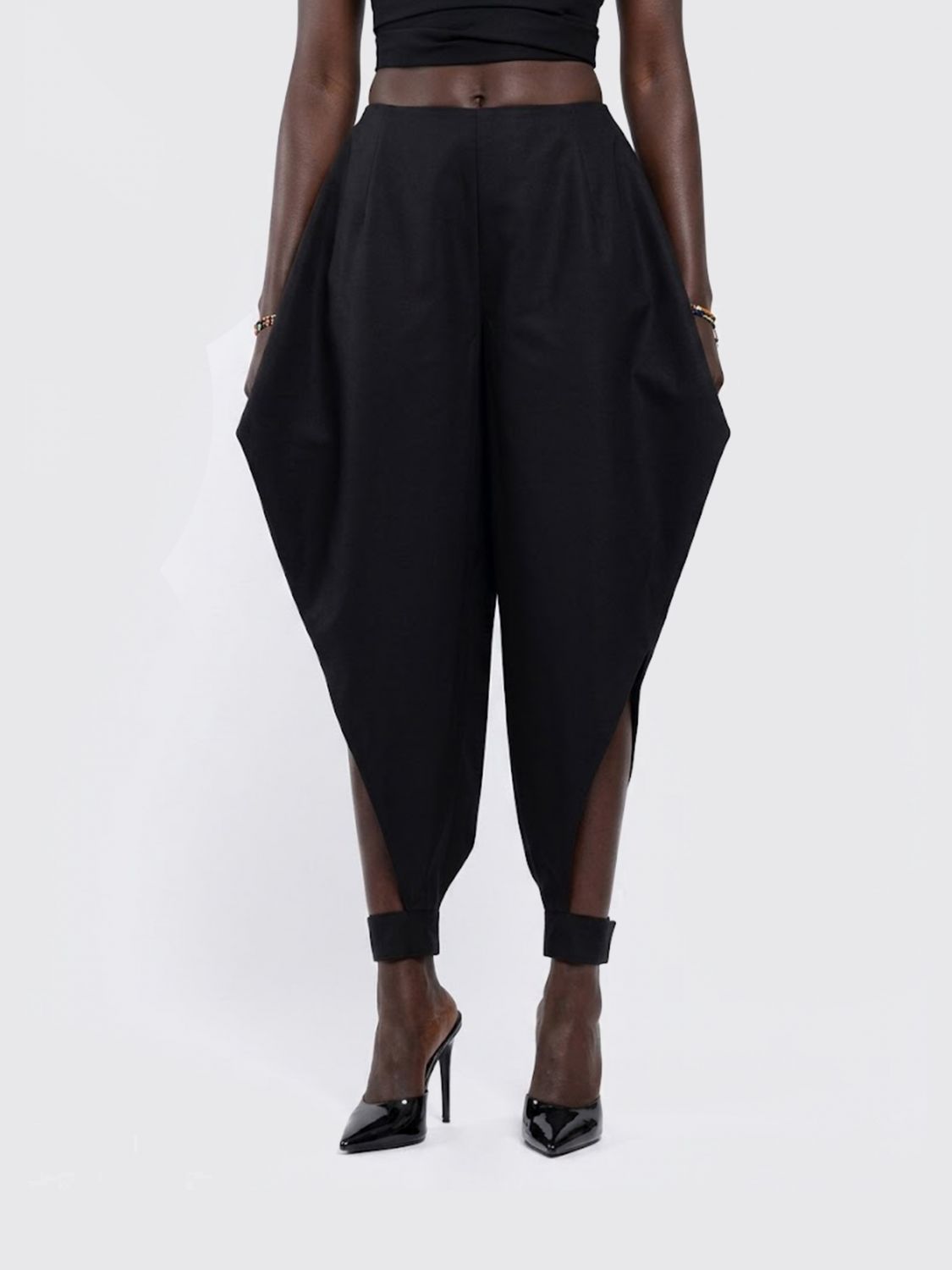 ALAÏA Pantaloni Donna colore Nero
