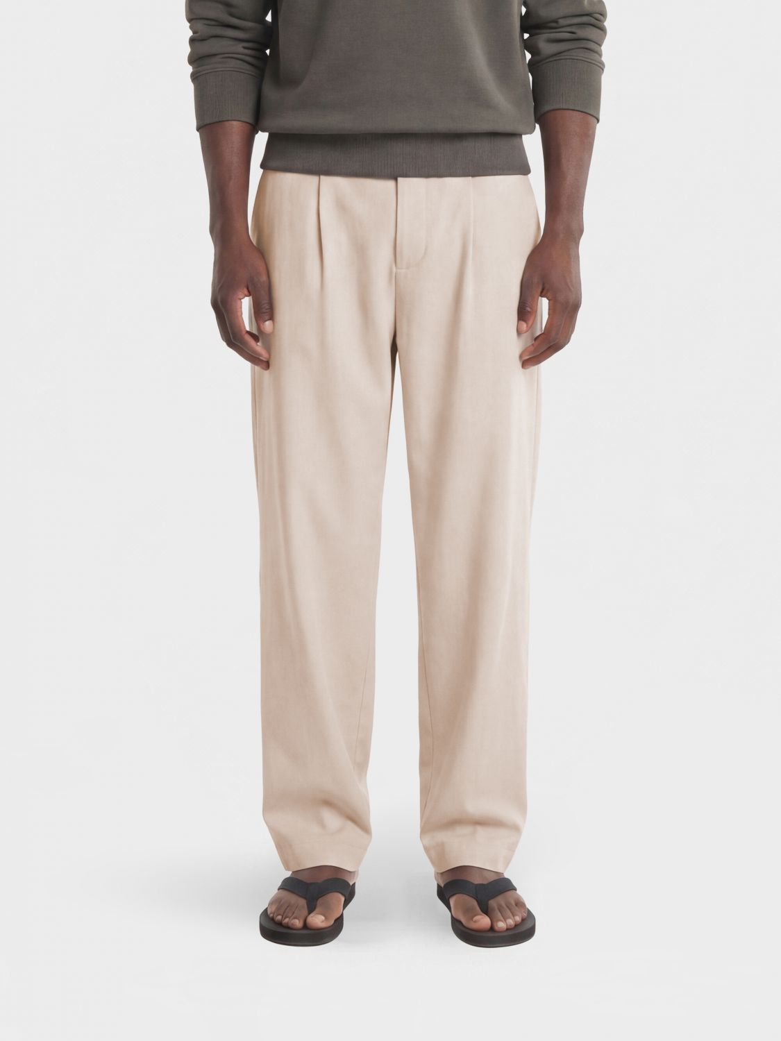 MAISON KITSUNÉ Pants Men color Beige