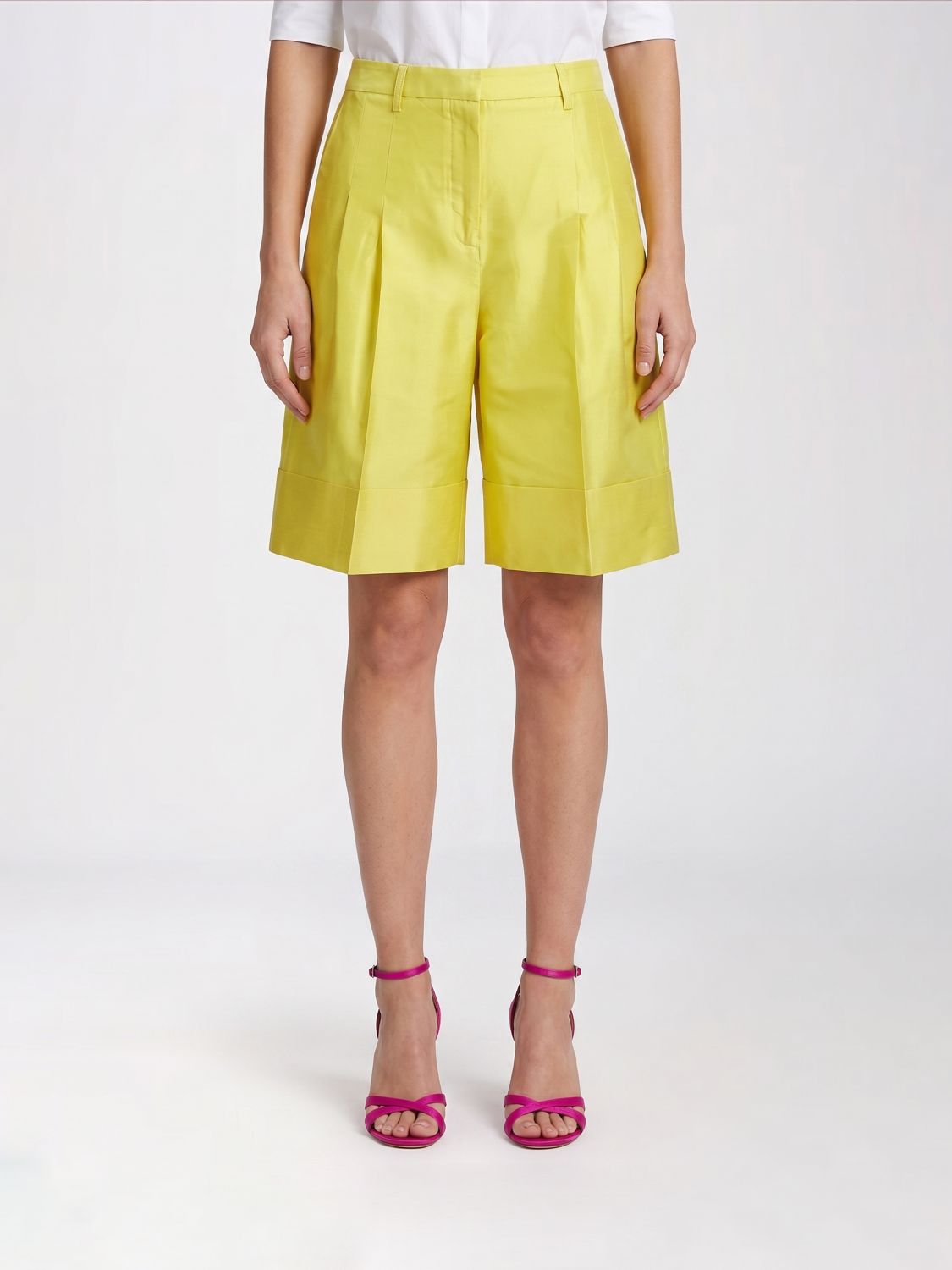 SARA ROKA Pantaloni Donna colore Giallo