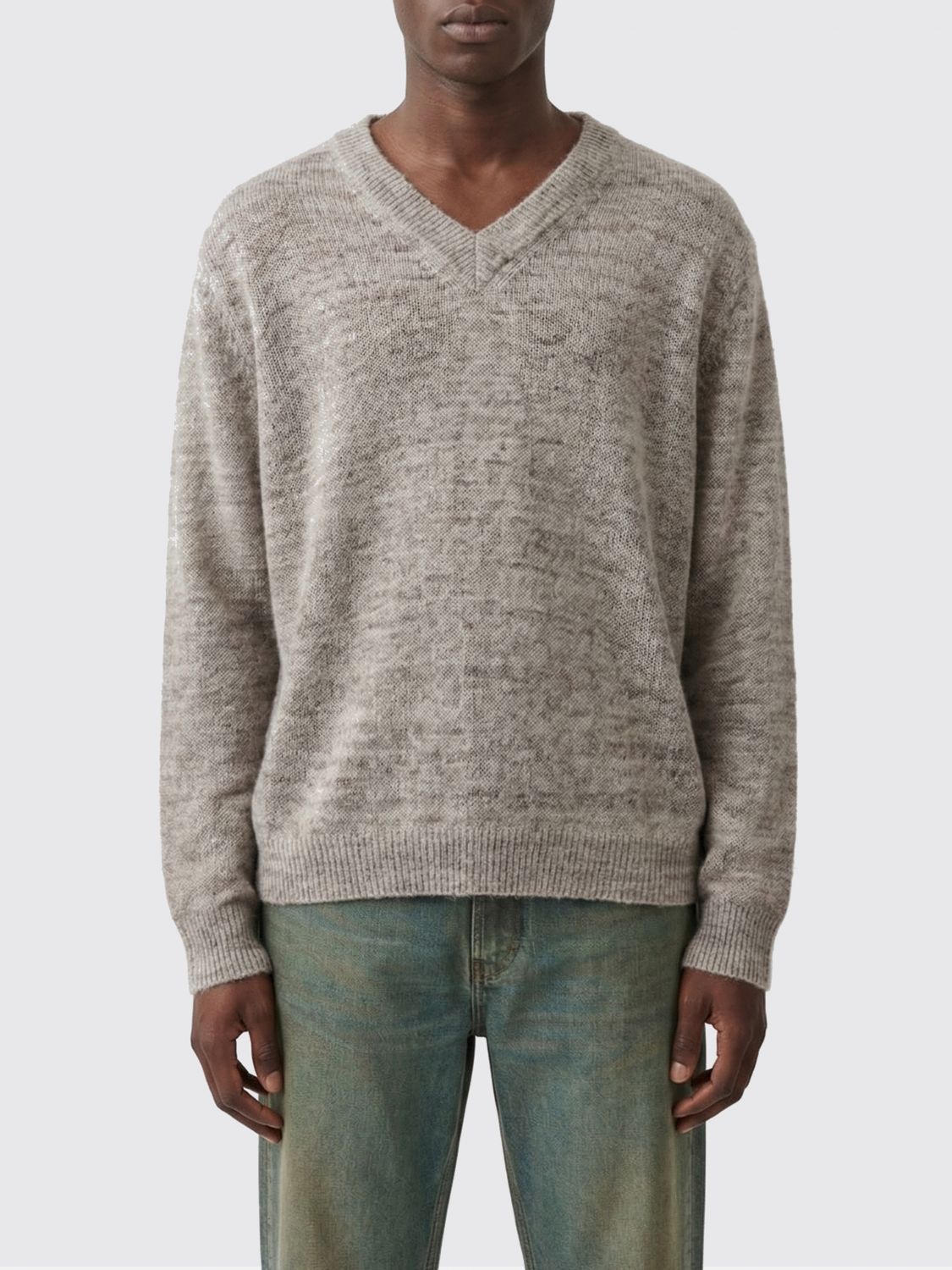 OUR LEGACY Linen and Cotton Blend Pullover