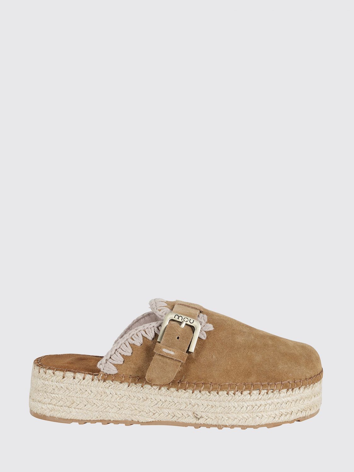 Mou Jute Suede Clogs