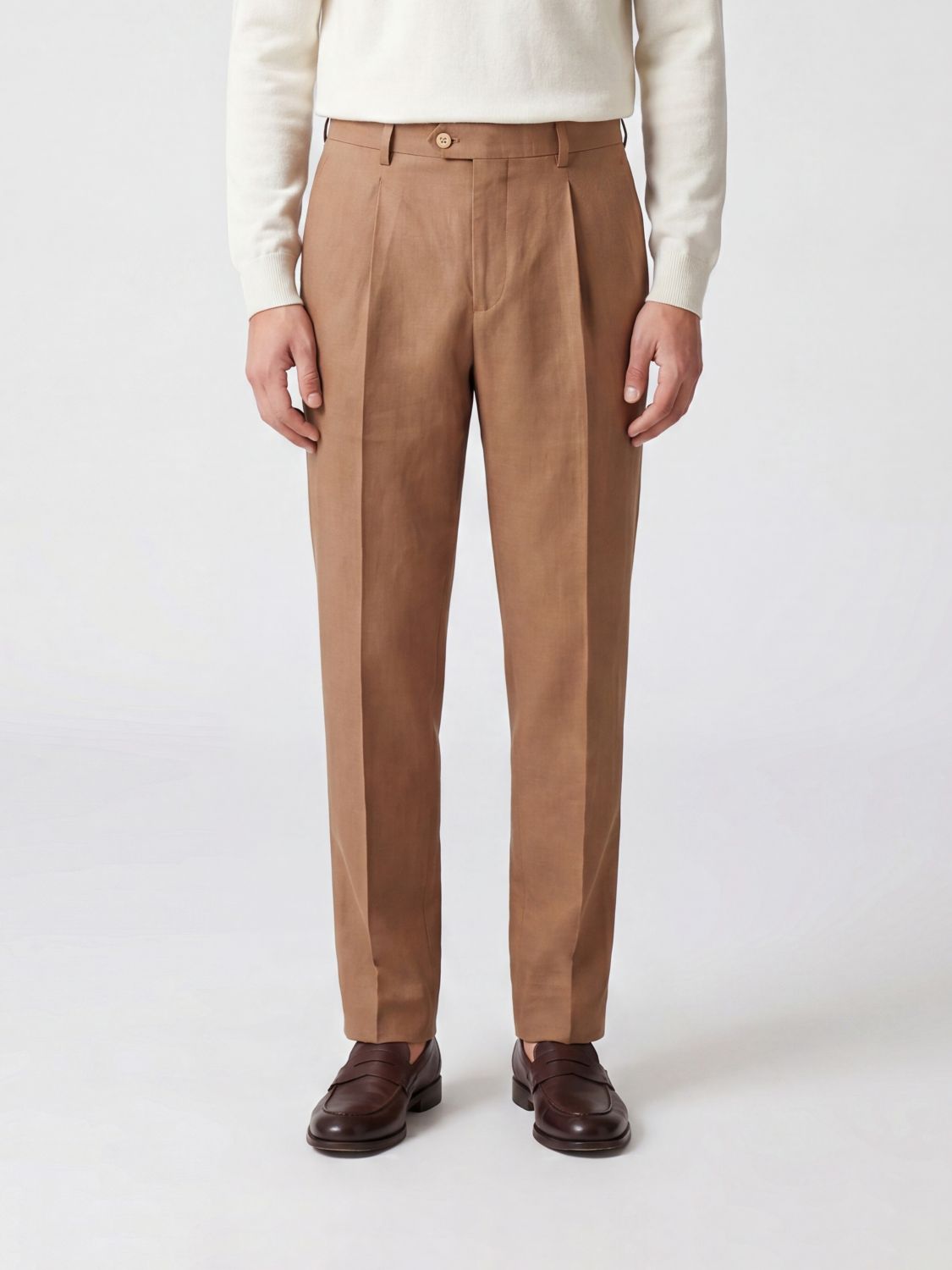 BRUNELLO CUCINELLI Pants Men color Camel