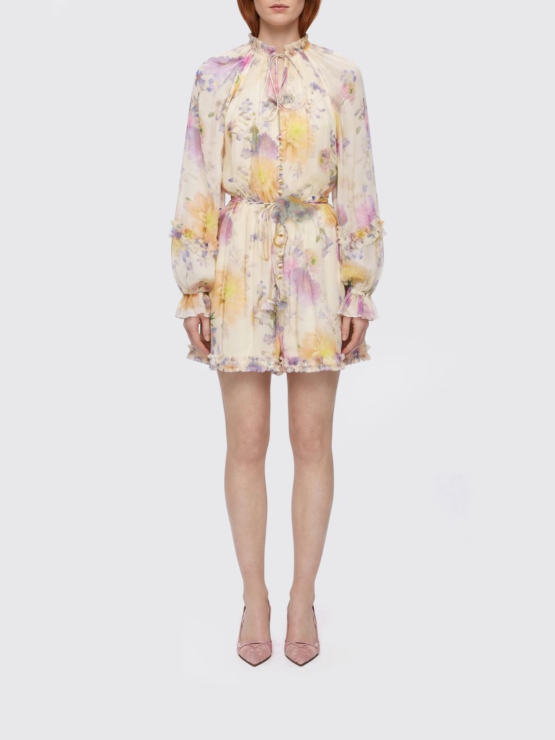 Zimmermann ZIMMERMANN Jumpsuit Woman color Beige　ZIMMERMANN ジャンプスーツ 女性カラー ベージュ