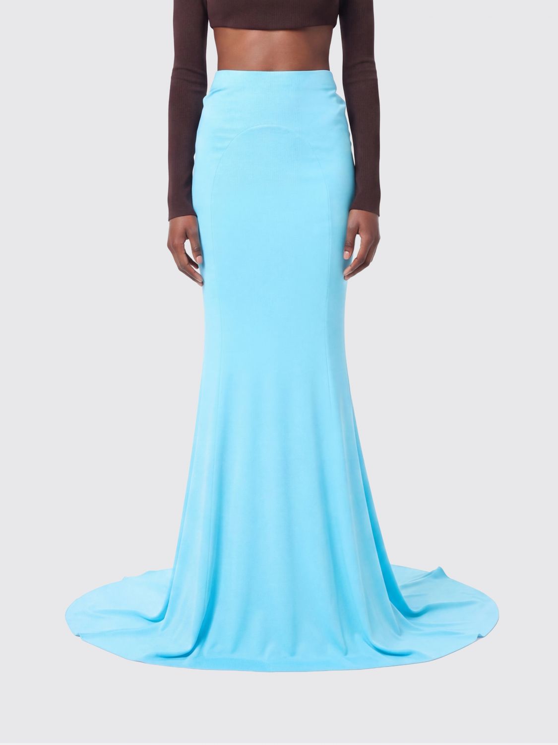TOM FORD TOM FORD Jersey Long Skirt with Train　TOM FORD ジャージ ロングスカート トレイン付き