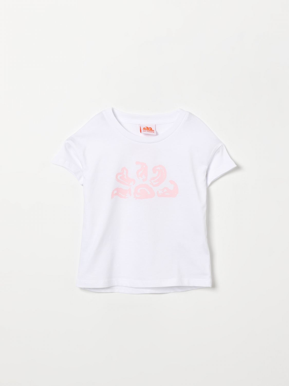 SUNDEK Baumwoll-T-Shirt mit Logo