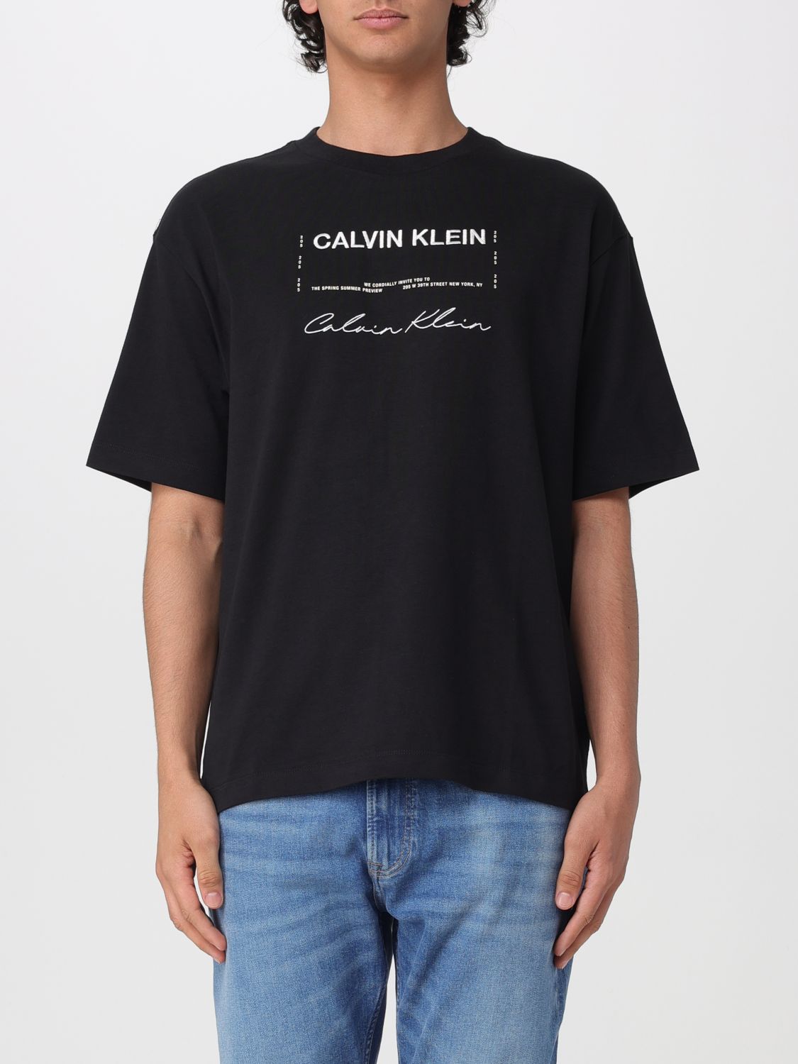 CALVIN KLEIN T-Shirt Uomo colore Nero