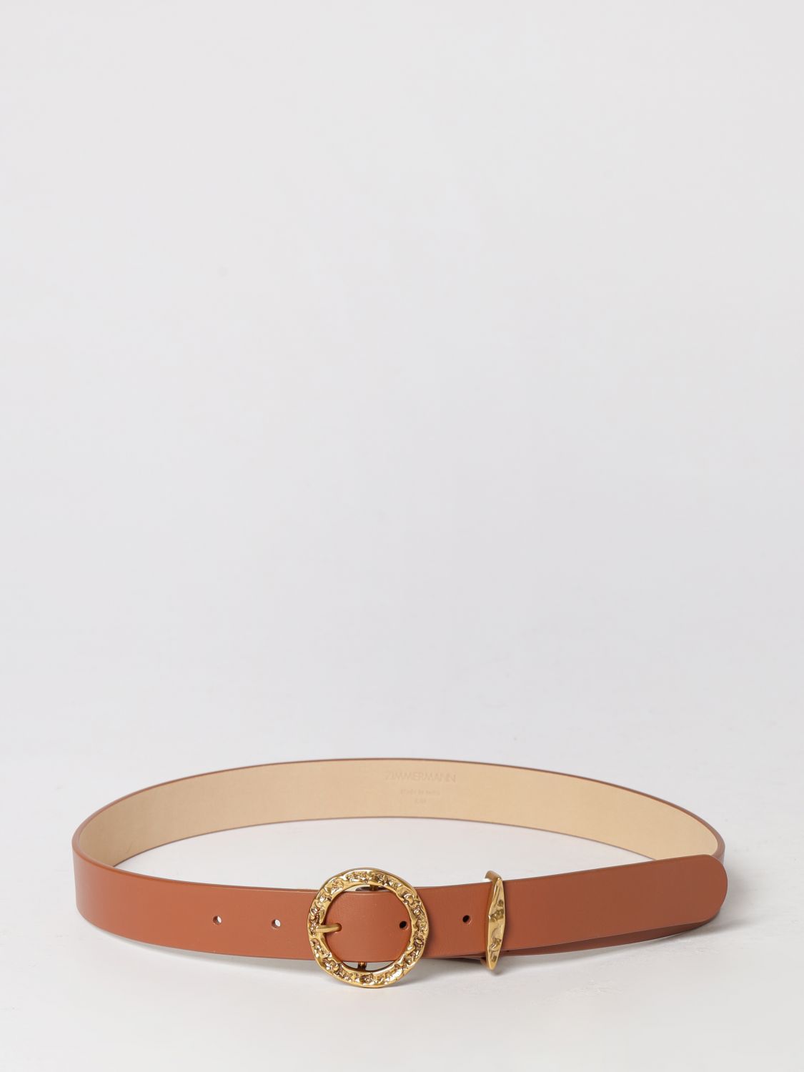 Zimmermann ZIMMERMANN Belt Woman color Brown　ZIMMERMANN ベルト ウーマン カラー ブラウン
