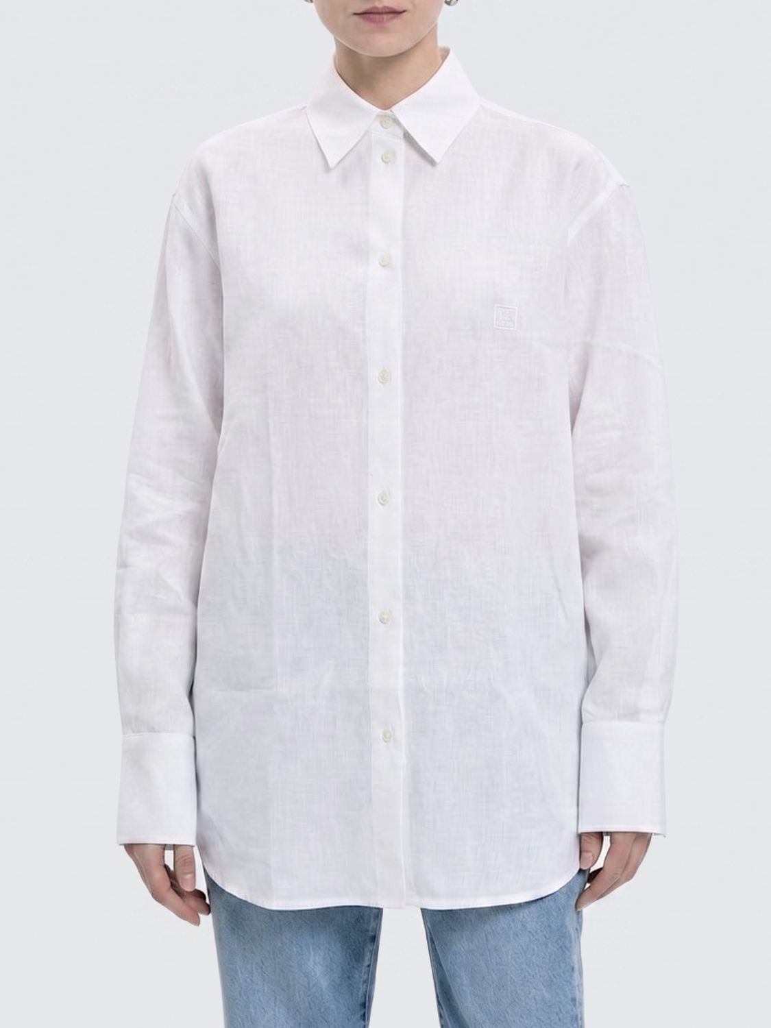 TOTEME Camicia in misto lino