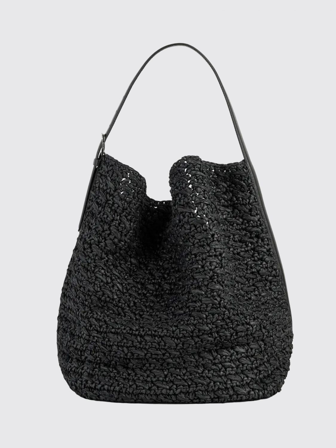 TOTEME Crochet Raffia Bag